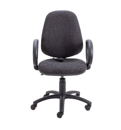 Office Hippo Desk Chair, Ergonomic Home & Office Chair With Adjustable Seat, Back & Lumbar Pump For Comfort & Support