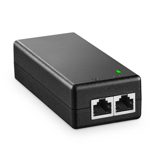 MokerLink Gigabit PoE Injector, 802.3af 15.4W, 10/100/1000Mbps Ethernet, Plug & Play, Non-PoE to PoE Adapter, Distance Up to 100 Meters (328 ft.)
