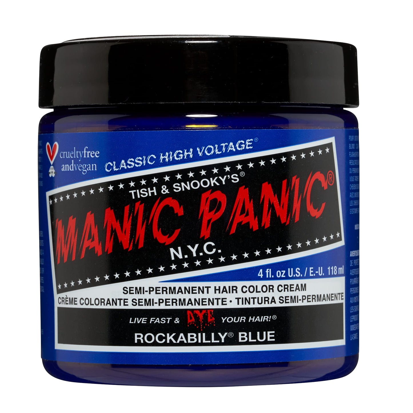 Manic Panic Classic Semi-Permanent Hair Dye - Rockabilly Blue