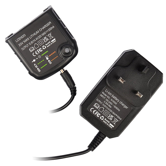 LCS1620 Lithium-ion Battery Charger for Black and Decker 14.4V 18V 20V li-ion Battery LBXR20 LBXR20-OPE LB20 LBX20 LBX4020 LB2X4020 LBXR2020-OPE