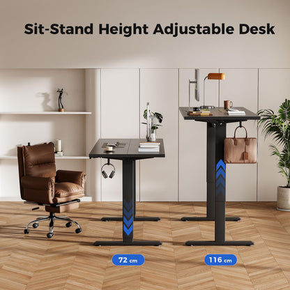 Agilestic Electric Standing Desk, 2 Memory Buttons, 130x60cm