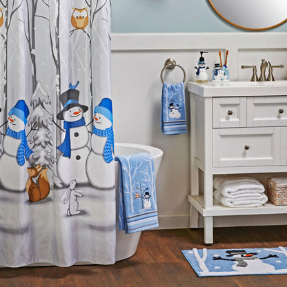 SKL Home by Saturday Knight Ltd. Winter Friends Hand Towel Set, Blue
