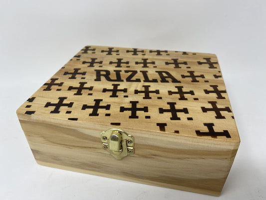 Raw Rizla Connoisseur Natura Classic Organic Black Combi Roach Filter Tips Rolling Box And Paper Gift Set For Fathers Day Christmas Birthdays (Raw 1)