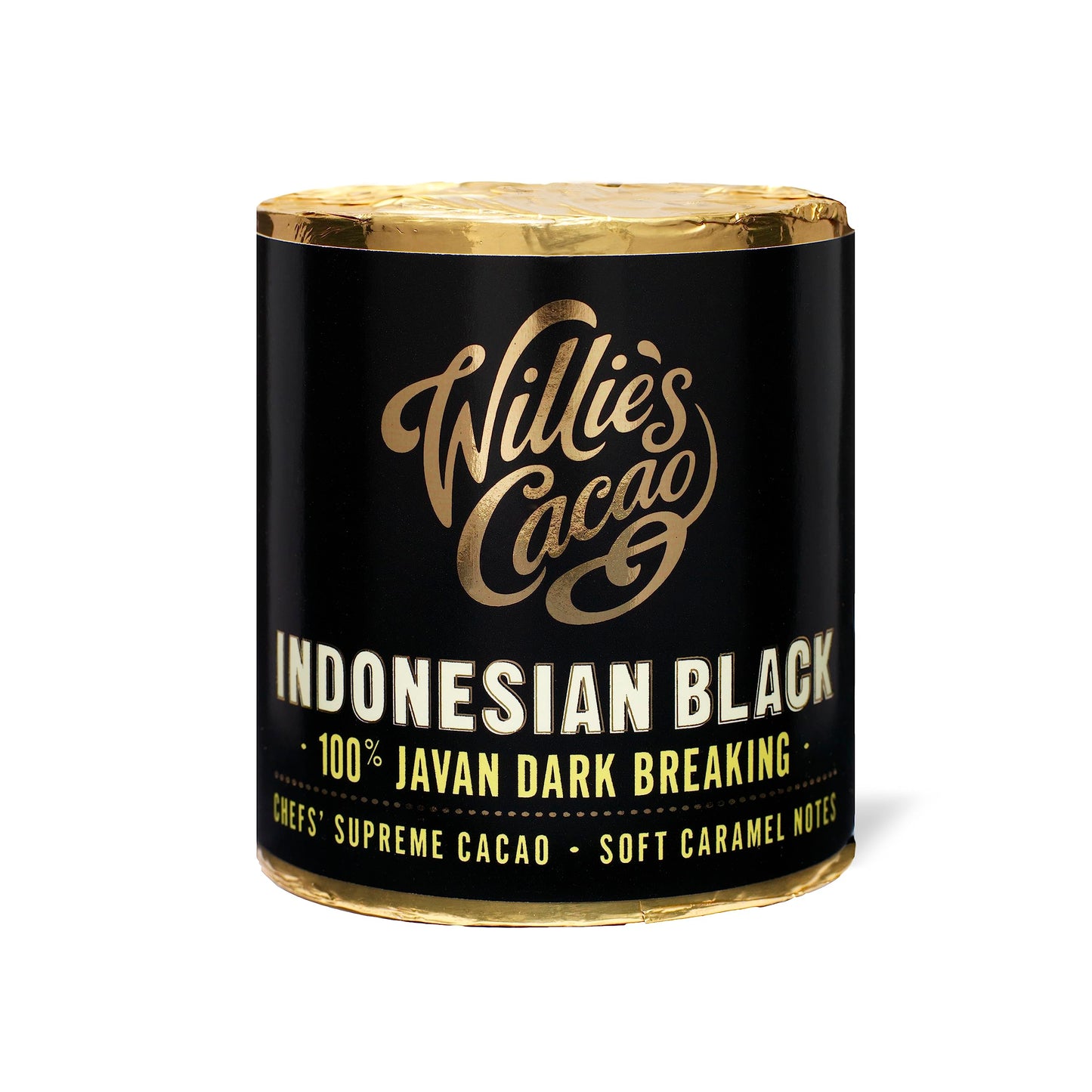 Willie's Cacao - 100% Cacao - 100% Javan Dark Breaking cacao - Caramel notes - 180g x 6 - For cooking, baking, drinks - Vegan & No Added Sugar