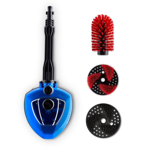 Nilfisk Multi Brush 3 in 1 Kit - Rim Brush + Car Brush + Garden Brush - Original Nilfisk Pressure Washer Accessories