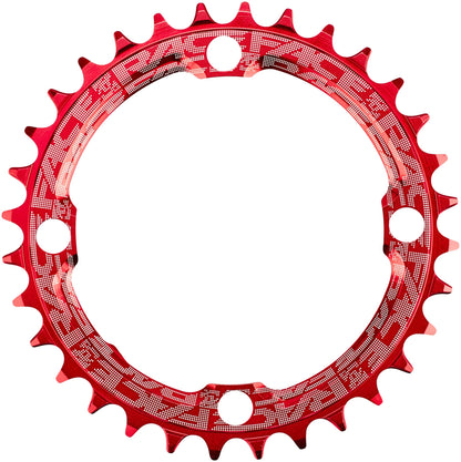 Race Face CHAINRING SINGLE NARROW WIDE, Red