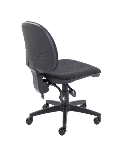 Office Hippo Mid Back Desk Chair, Swivel Home & Office Chair, Height Adjustable Seat & Lumbar Support For Extra Comfort, Computer Chair For Daily Use