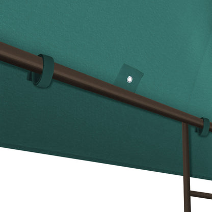 BenefitUSA Replacement Gazebo Canopy Top Patio Pavilion Cover Sunshade Polyester Single Tier, Green