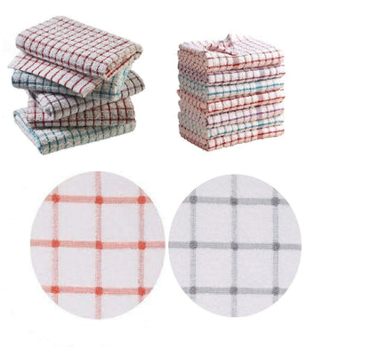 Hotel Quality KITCHEN TERRY TEA TOWEL 100% COTTON SOFT TOUCH in Pack of 15