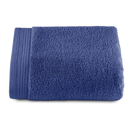 RIZO Top Towel ? Set of 1 Shower Towel ? Large Shower Towel ? Bath Towels ? 100% Combed Cotton ? 600 g/m2 ? Measure 100 x 150 cm ? Navy