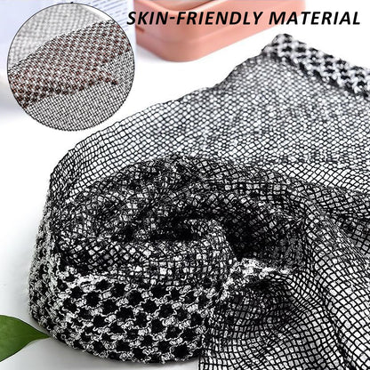 2 Pieces Mesh Bath Towels, Exfoliating Bath Towels, Cleansing Towels, Mesh Antibacterial Bath Towels, Suitable for Home Bathrooms, Bathhouses