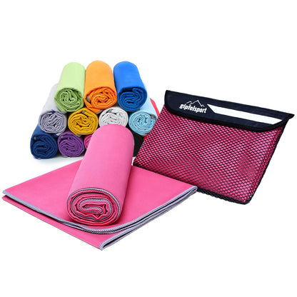 gipfelsport Microfibre Towel 1x S(80x40cm) Fuchsia
