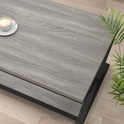 HSH Coffee Table for living room coffee tables Storage 120cm Grey