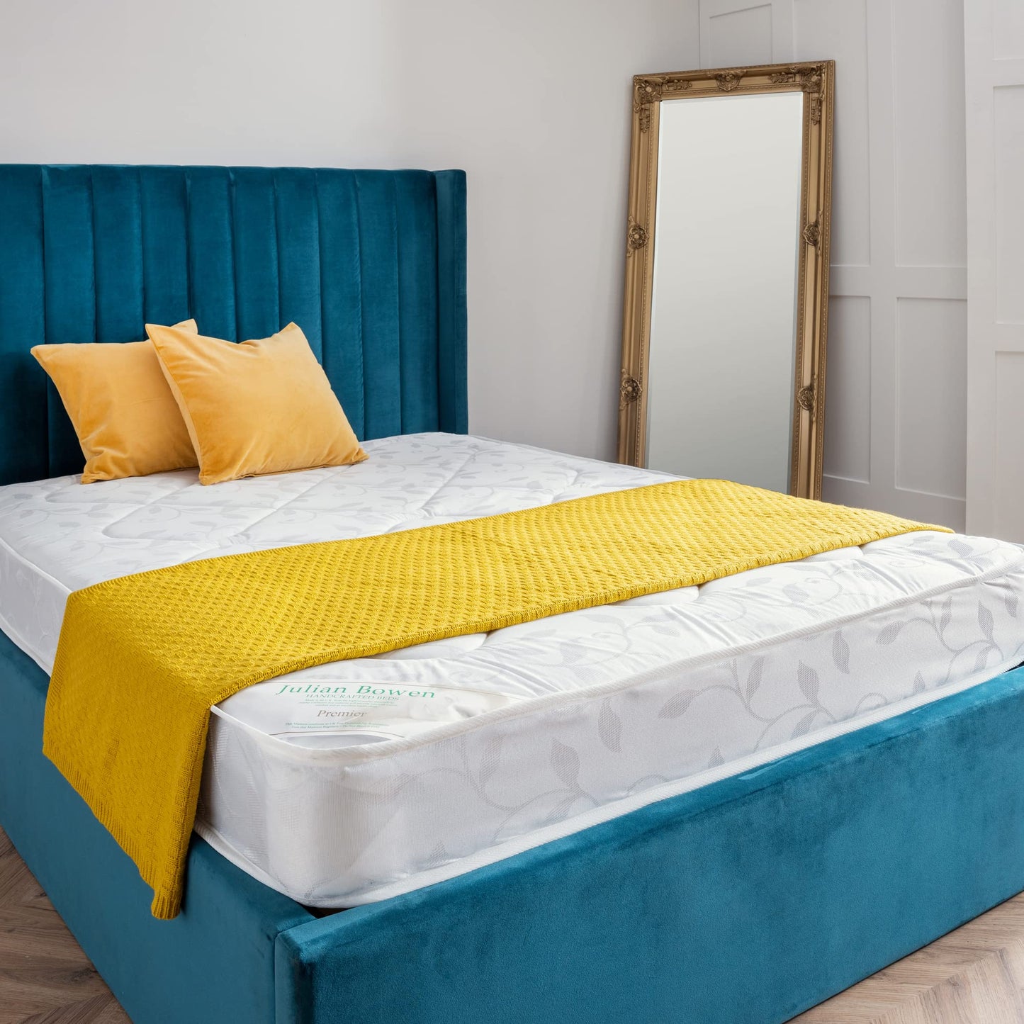 Julian Bowen Premier Mattress Double, 135cm - H18 x W135 x D190cm