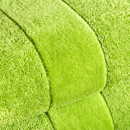 Christy Prism Bath Towel Set | 2 pieces | Vibrant Colours | 100% Turkish Cotton | Super Soft and Fluffy | Quick Dry | Mojito Light Green