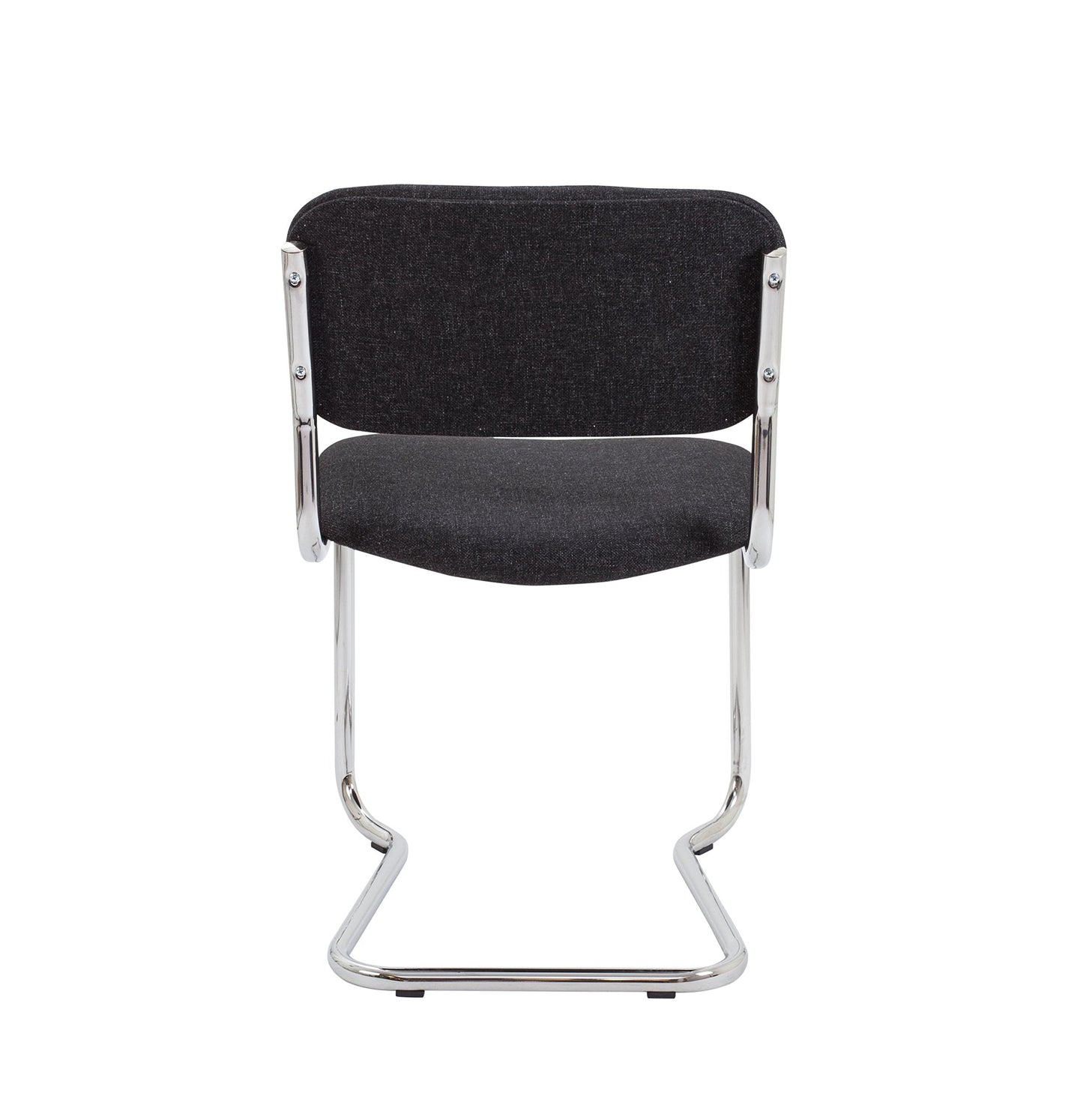Office Hippo Heavy Duty Meeting Chair, Versatile & Robust Stackable Office Chair, Desk Chair With Strong Chrome Frame & Padded Durable Seat Cushion