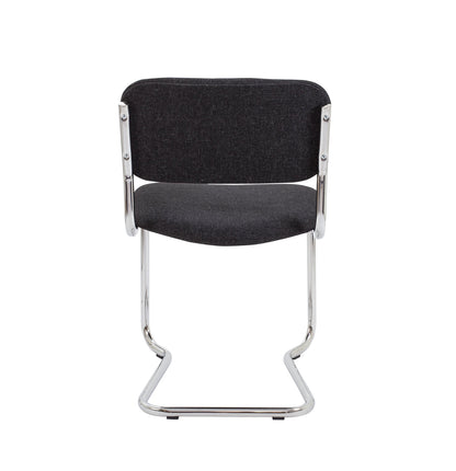 Office Hippo Heavy Duty Meeting Chair, Versatile & Robust Stackable Office Chair, Desk Chair With Strong Chrome Frame & Padded Durable Seat Cushion