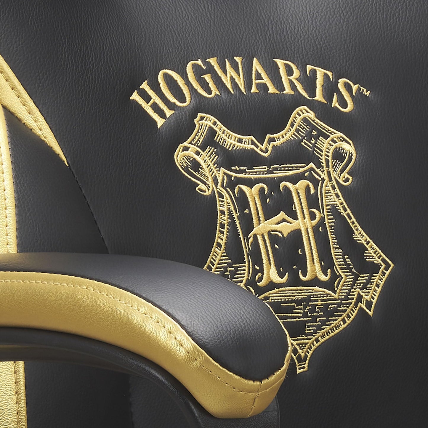 Subsonic Harry Potter - Junior gamer chair - Gaming office chair Black and gold - Official License