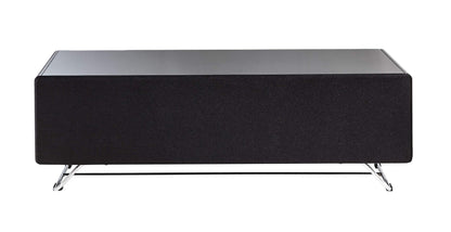 Alphason Chromium Concept TV Cabinet - Black, 120 x 42 x 40cm (WxDxH)