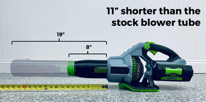 Stubby Nozzle Co. Stubby Car Drying Nozzle for EGO Leaf Blowers (530, 575, 580, 615, 650, & 765 Models)