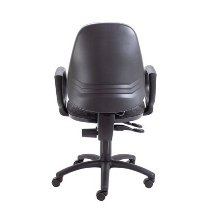 Office Hippo Desk Chair, Ergonomic Home & Office Chair With Adjustable Seat, Back & Lumbar Pump For Comfort & Support