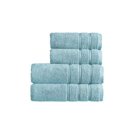 Christy Antalya Large Bath Towels | Set of 4 | 100% Turkish Cotton | 600GSM | Soft Plush Luxury Towel Set | 2 Bath Towels 2 Hand Towels | Quick Dry