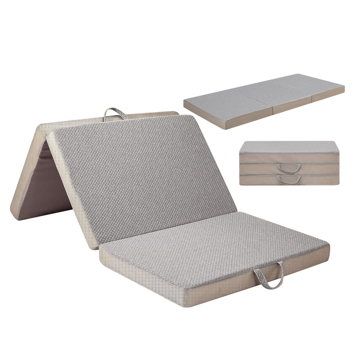 Gwydre Tri-fold 190 * 90 * 10 Single Memory Foam Mattress
