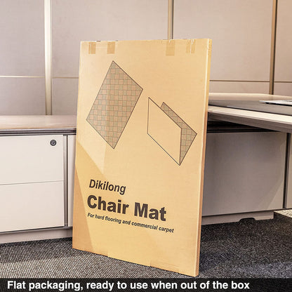 Luxury Chair Mat for Carpeted Floor, Office Chair Mat hardwood floors, 120 X 90cm Multi-Purpose Carpet Protector for Home and Office