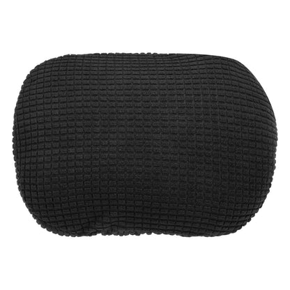sourcing map Office Chair Pillow Cover, Office Chair Headrest Attachment Removable Headrest Protector for Home Desk Computer Chairs, Black