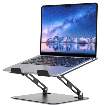 SOUNDANCE Adjustable Laptop Stand, Portable Laptop Riser, Ergonomic Design Computer Holder