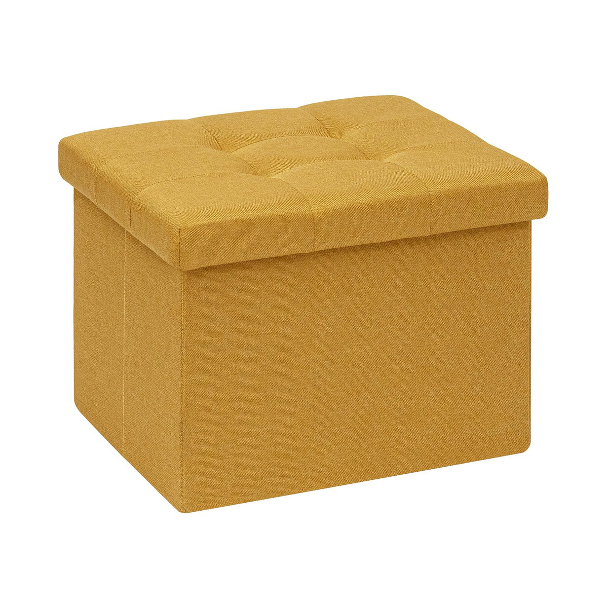 Bonlife Storage Ottoman, Folding Small Foot Rest,Toy Chest Storage Footrest Seat, Footstool for Living Room, Bedroom, Dorm