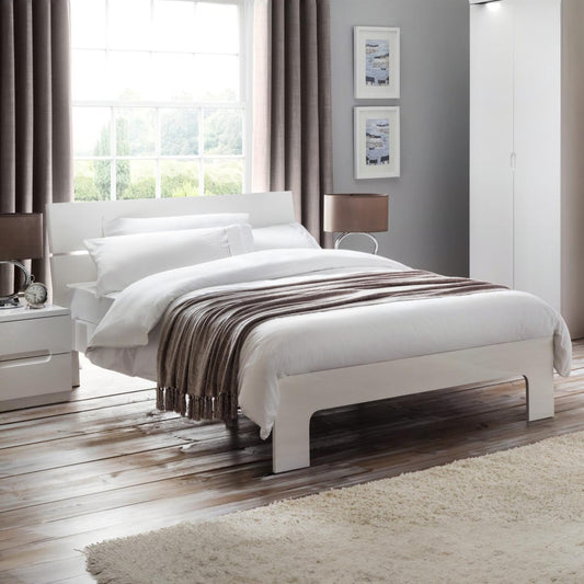 Julian Bowen Manhattan Bed, White, King