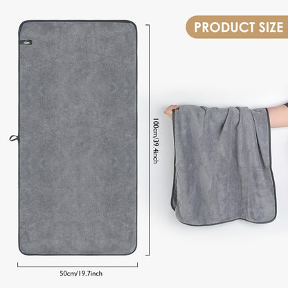 VIVOTE Microfibre Hand Towel with Hanging Loop Large Bathroom Hand Towels