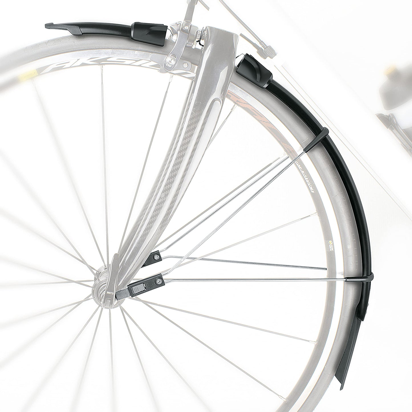 SKS Raceblade Long Mudguard Set: Black