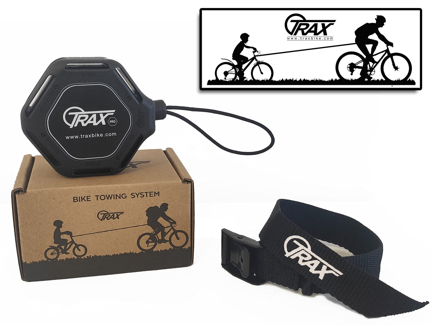 TRAX Pro Bike Towing System/Cycle/E-Bike