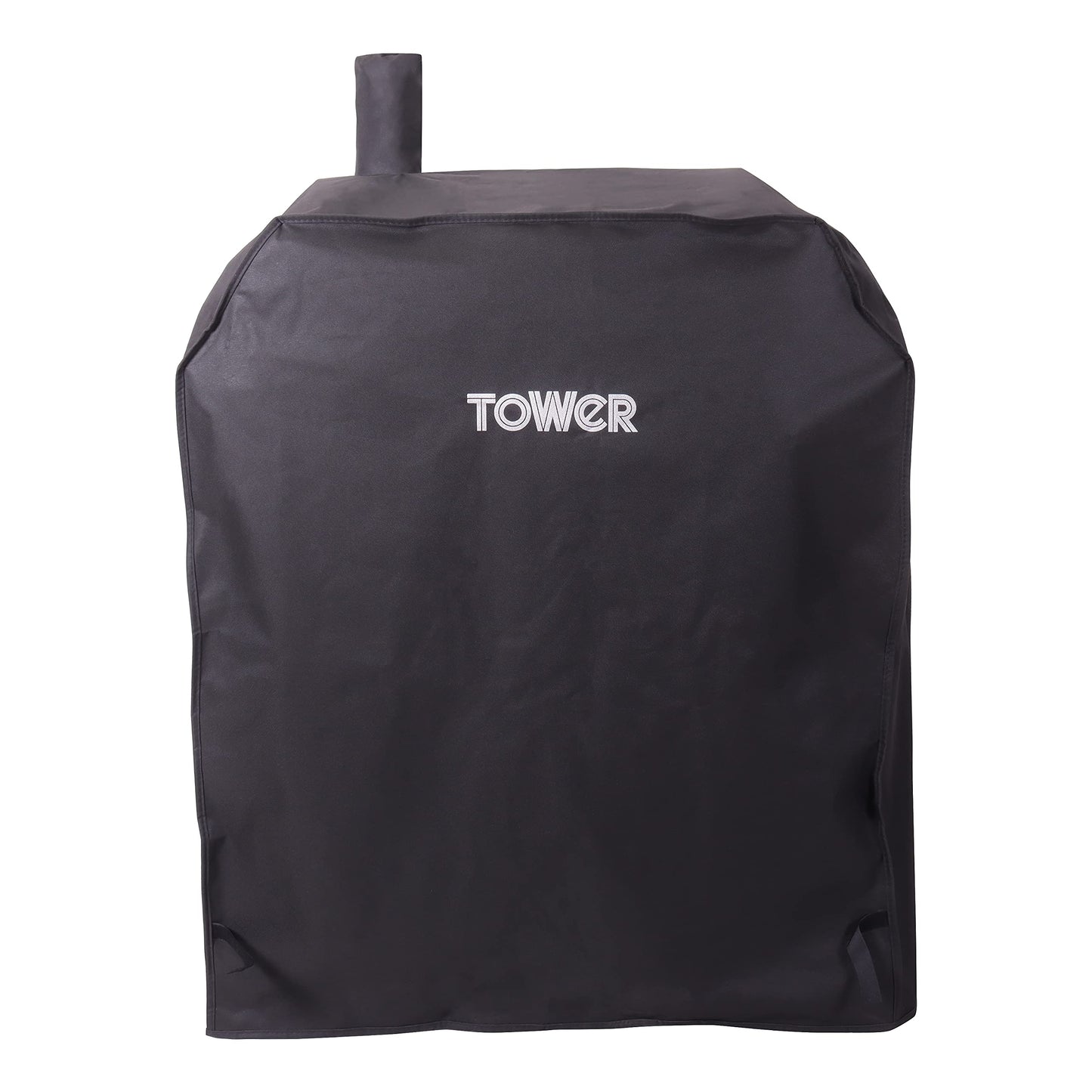 Tower Grill Cover for Solo BBQ and Most Pedestal Barbecues, Waterproof and Windproof, Black