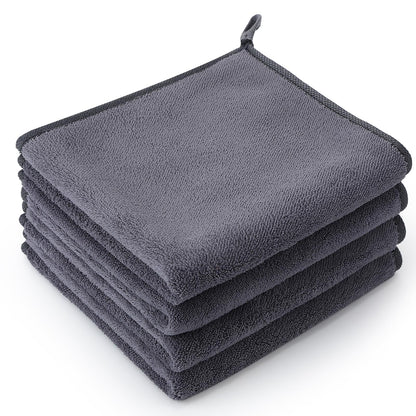 saerryor Microfiber Hand Towels with Hanging Loop Kitchen Hand Towels