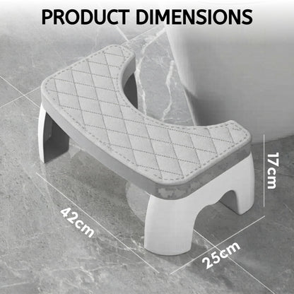 Poop Stool for Adults – Bathroom Toilet Stool for adults | Toilet Step & Foot Rest for Toilet | Ergonomic Poo Stool for Healthy Sitting Position