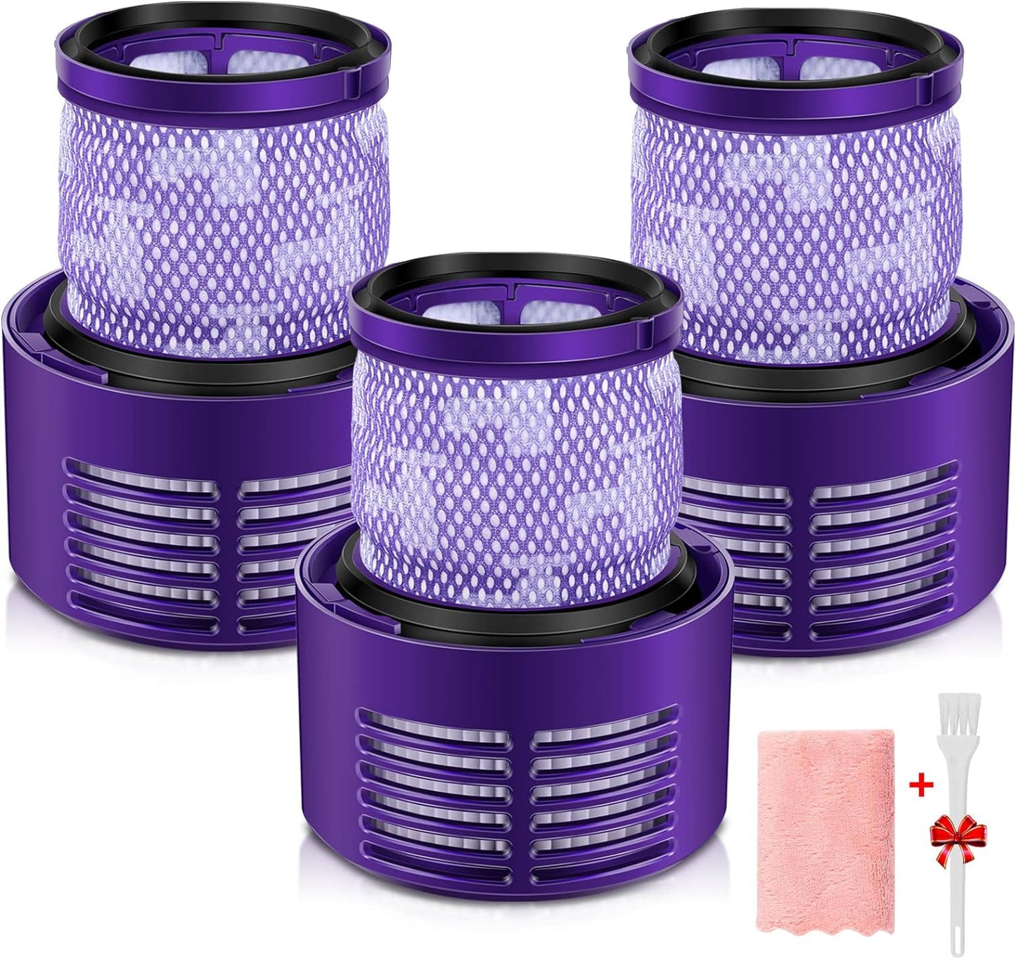 Dyson V10 Filters, 3 Pack Dyson V10 Filters for Cyclone Series, V10 Absolute, V10 Animal, V10 Total Clean, 969082-01.(3 Pack)