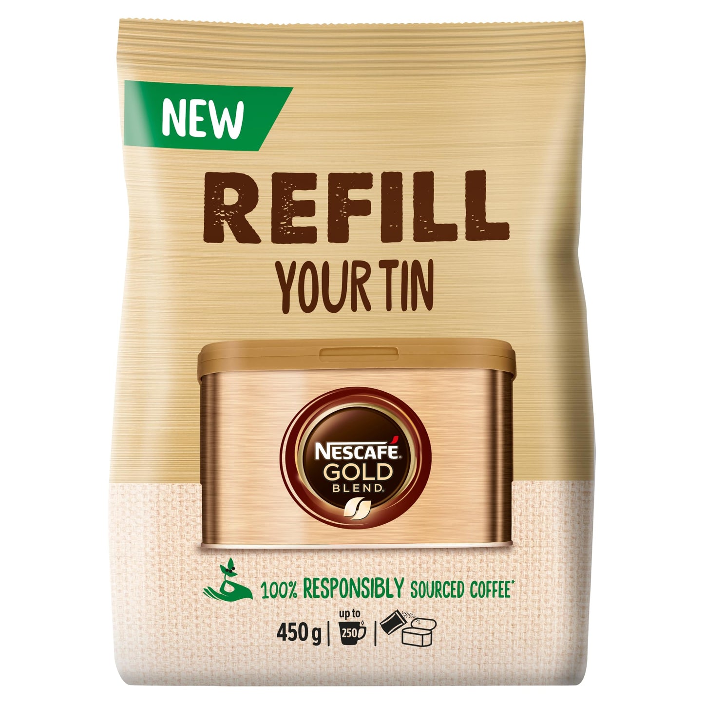 NESCAF? Gold Blend Instant Coffee 450g Refill