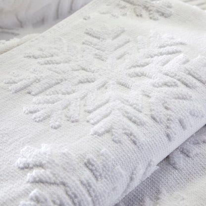 SKL Home Subtle Snowflakes Hand Towel (2-Pack)