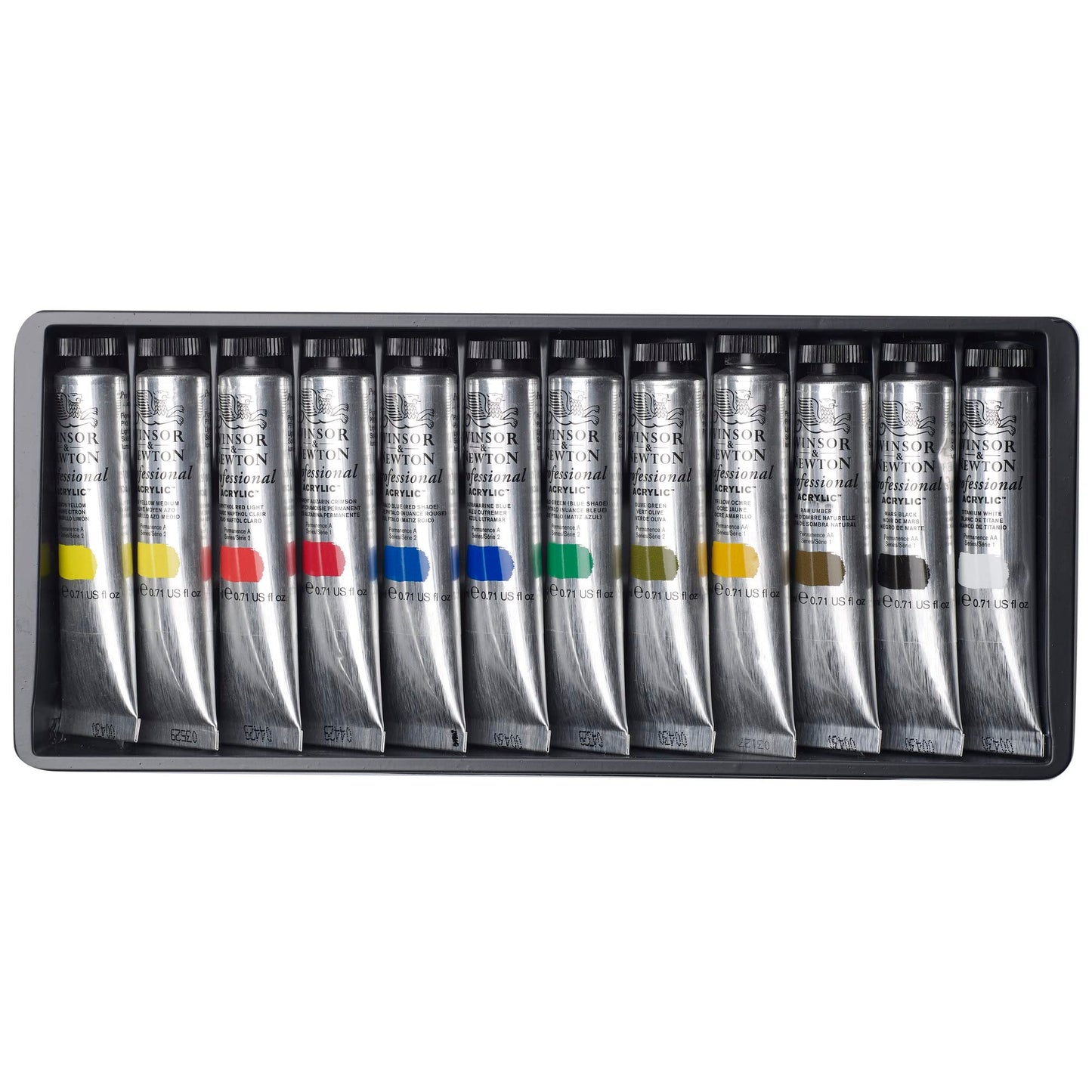 Winsor and Newton Artists Acrylic Paint Starter (12 x 20 ml)