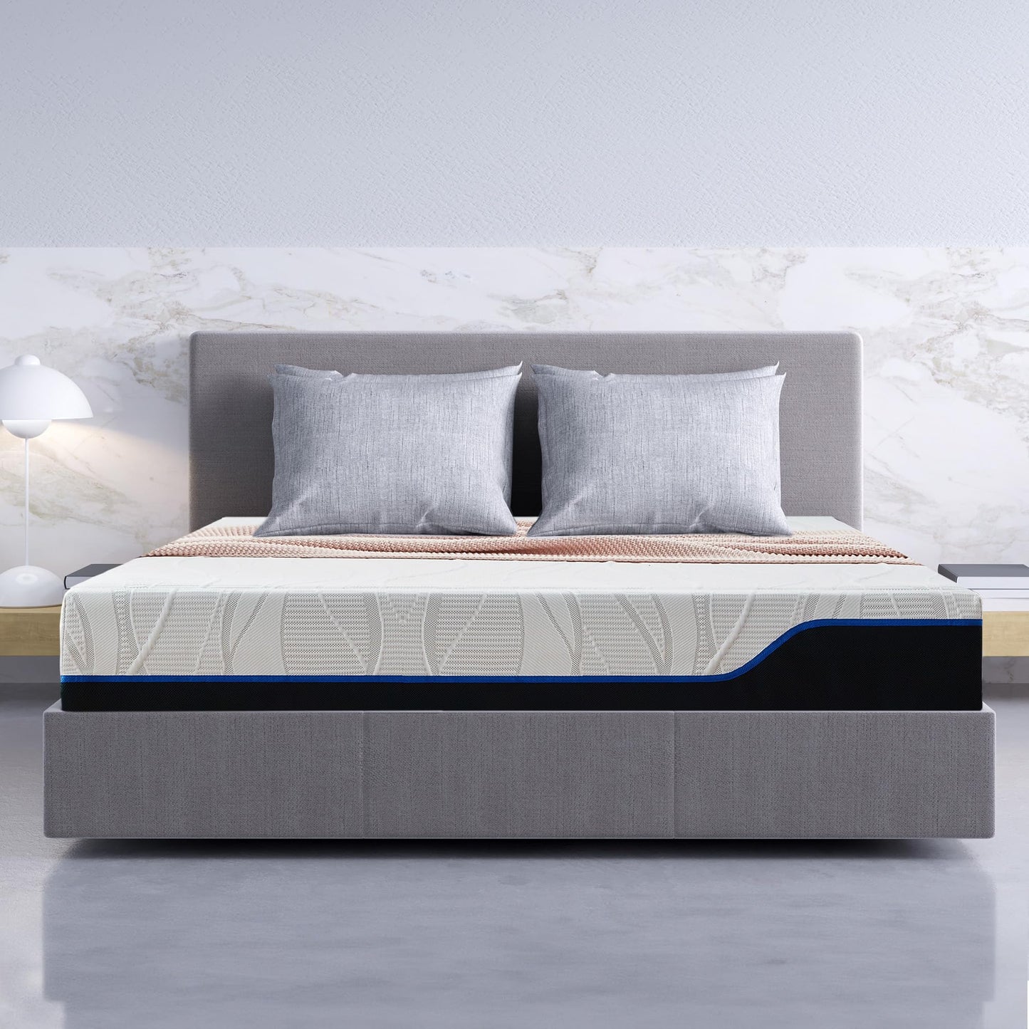 Classic Living Astralis double mattresses, Cooling Gel Memory Foam Mattresses Medium Firm Mattresses | Mattress in a box