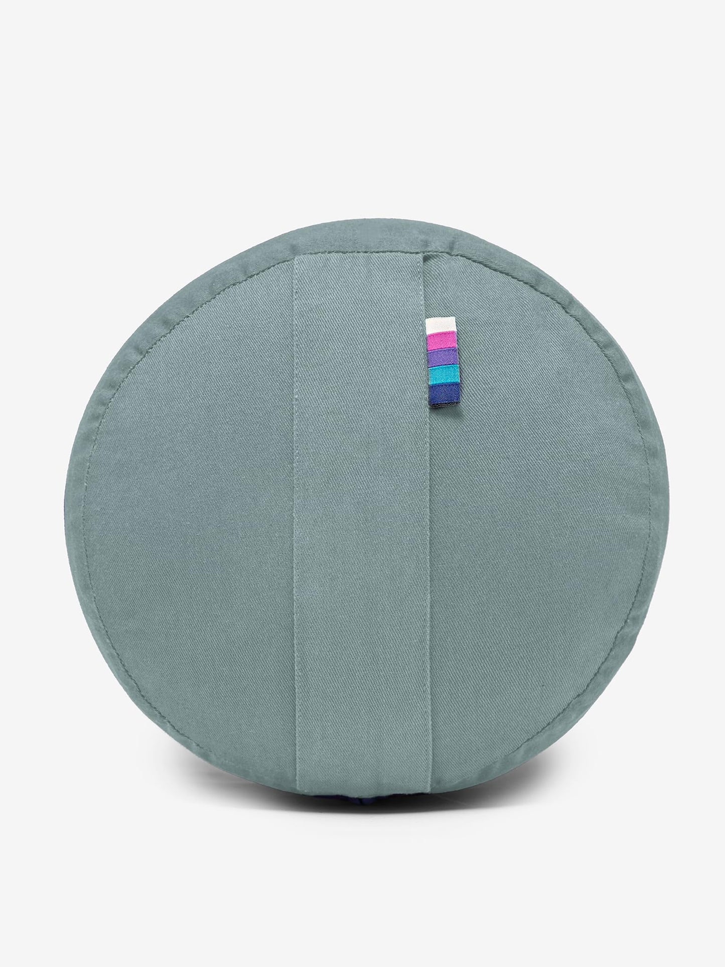 Yogamatters Organic Cotton Bolster | Removable Washable Cover | Yoga Bolster Cushion for Restorative Yoga and Meditation (Mineral)