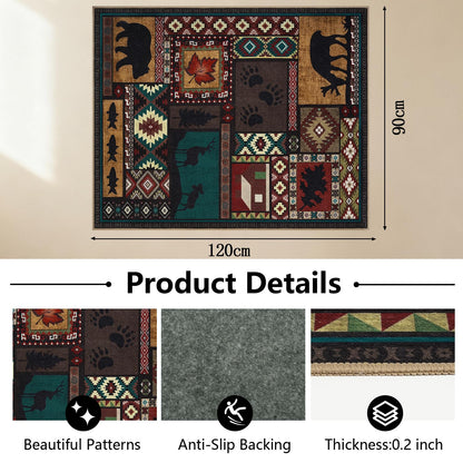 Homcomodar Office Chair Mat for Hardwood Floor 90x120cmDesk Chair Mat Brown