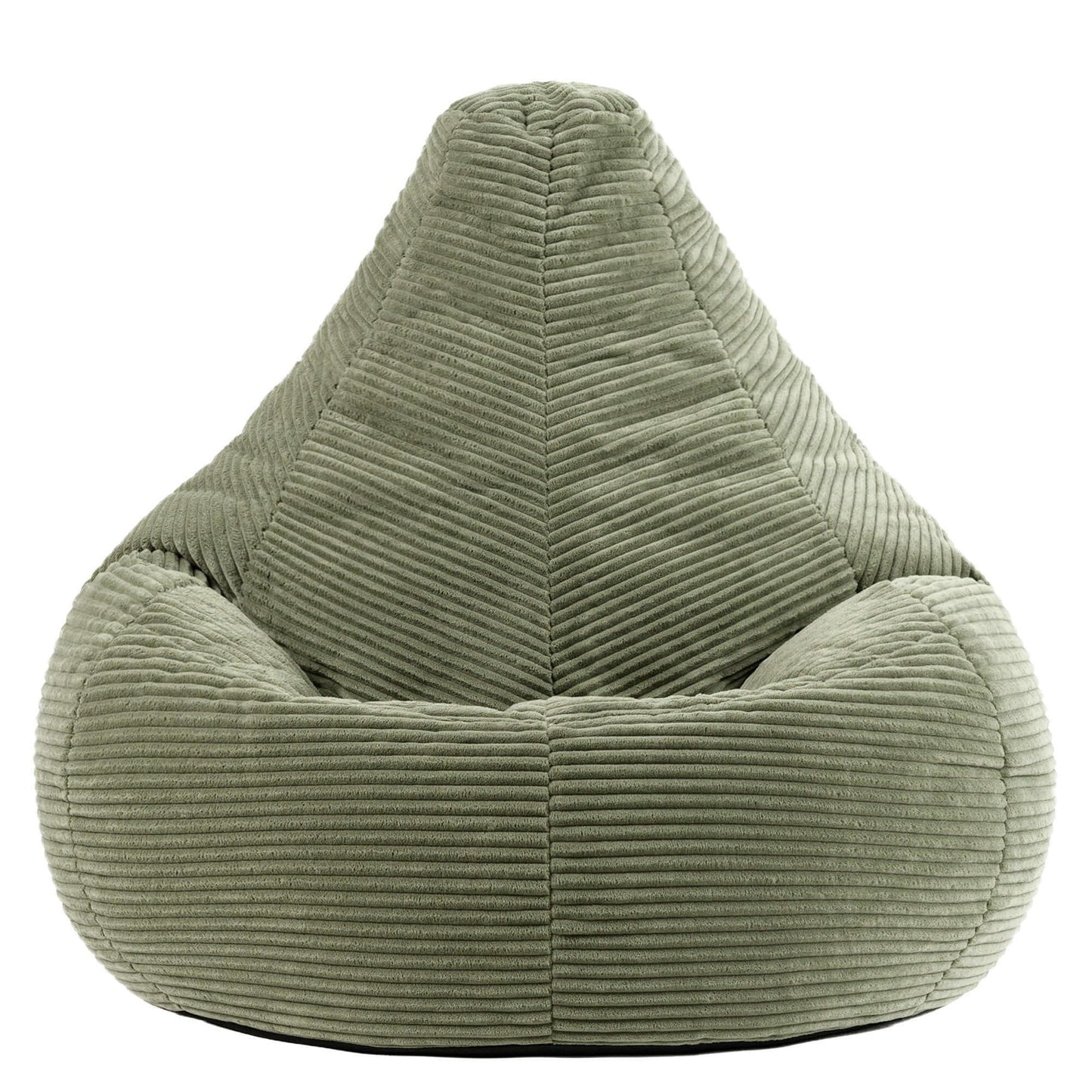 icon Dalton Cord Bean Bag with Filling Included, Set of 2, Green