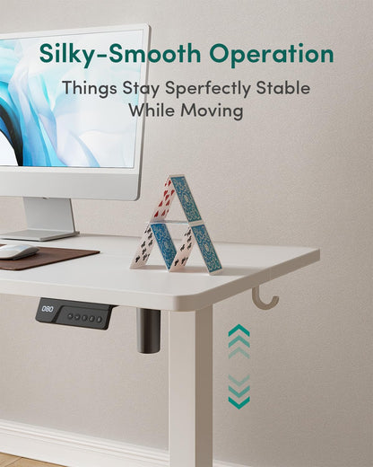 FEZIBO Electric Standing Desk 100 X 60 cm Heigh Adjustable Standing desk with digital display panel