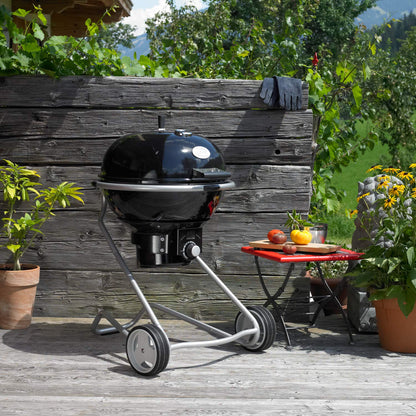 R?sle Number 1 F60/F60 AIR Protective Cover Kettle Grill, Polyester, Black, 24-Inch