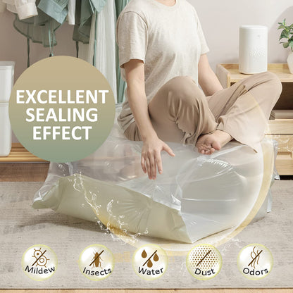 TAILI Extra Large Vacuum Storage Bags Cube 4 Super Jumbo(100×70×44×44 CM)