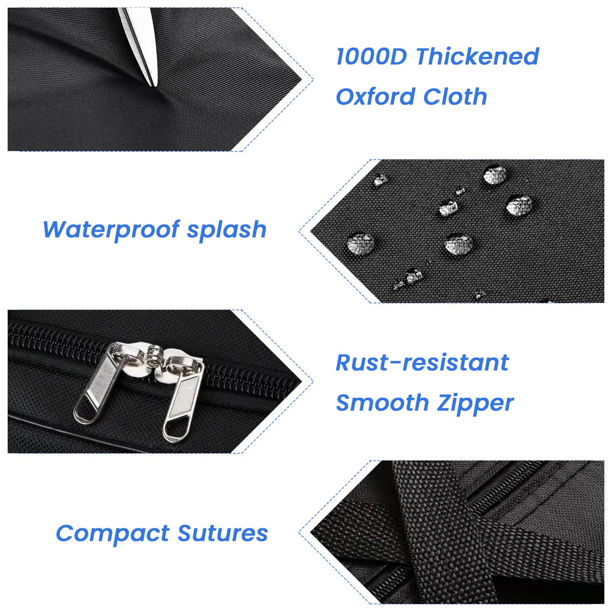 Janety 210L Large Storage Bag, Pack of 2 Thickened Large Clothes Storage Bag Organiser with Zip, Large Bag to Carry Bedding, XXL Travel Bag